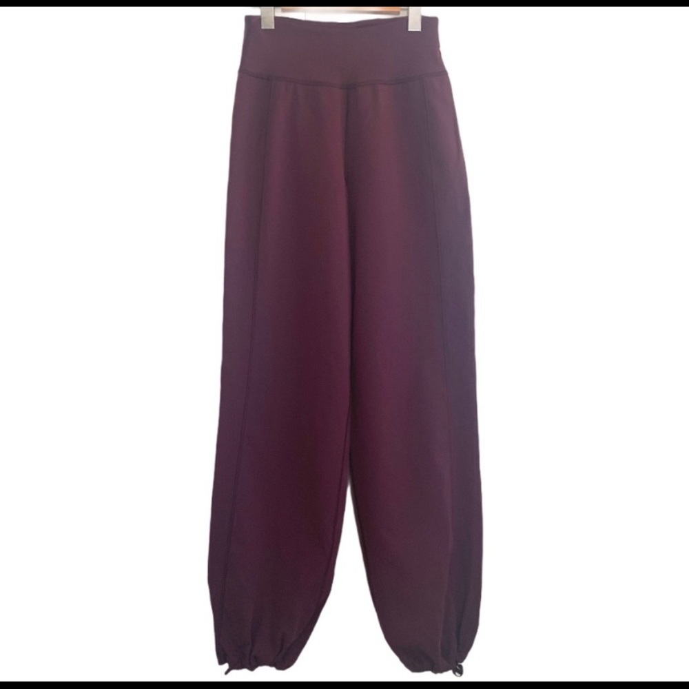 Lululemon Wide Leg Cozy Drawstring Ankle Pants